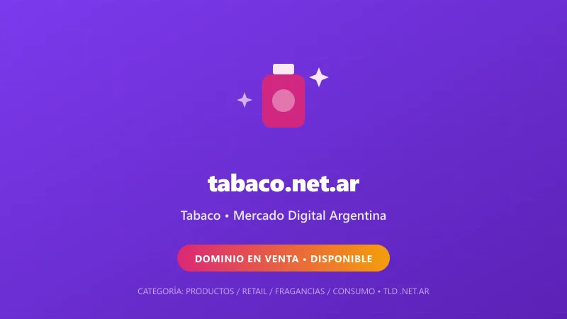 Identidad gráfica y activo digital para Tabaco en Argentina